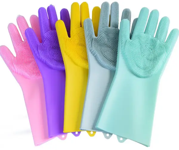 Multipurpose Silicon Dishwashing Gloves